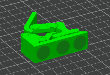 Miniatura 5 do modelo 3D Skadis 快开照片夹