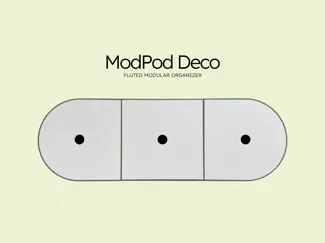 ModPod Max Deco - Fluted Modular Organizer