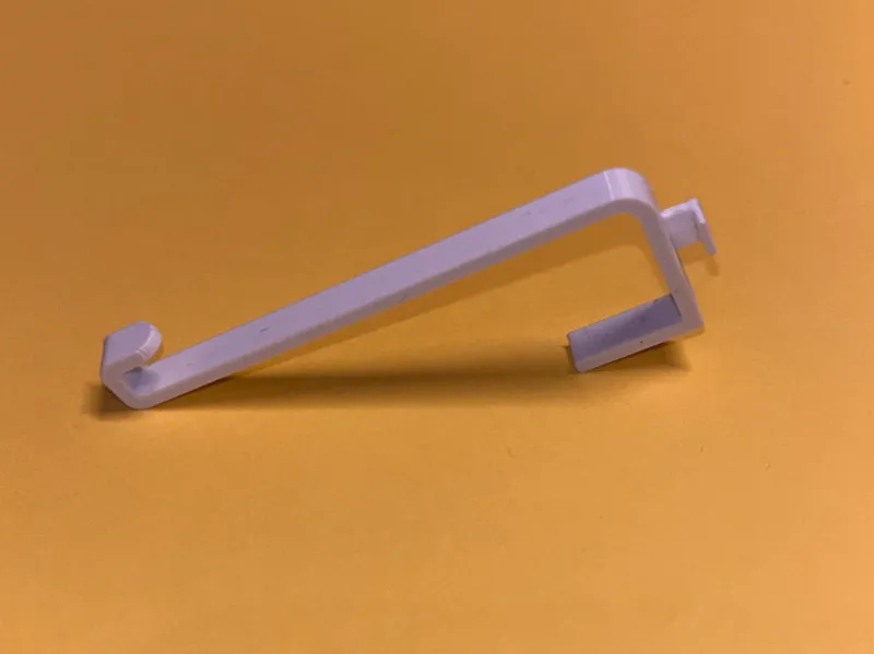 hook for hanging a Christmas star on the window
