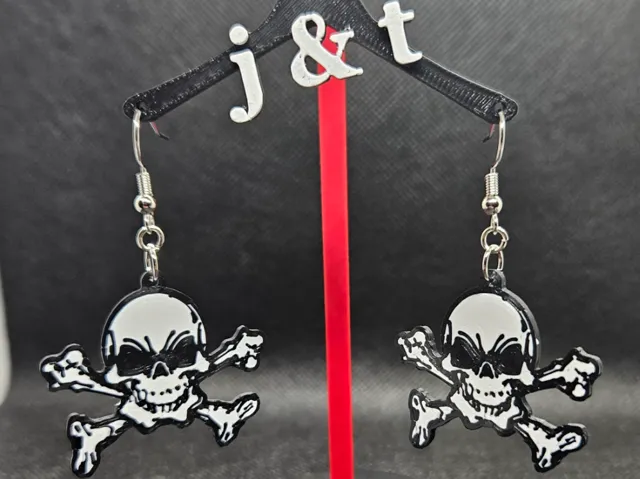 Skull and Crossbones earrings