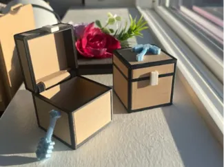 Articulating Minecraft Chest (Easy Assembly)