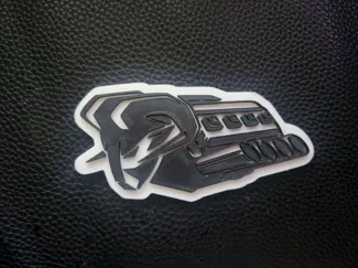 2026 Hemi Badge Decal