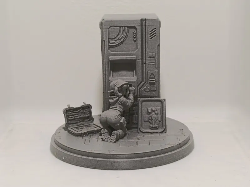supportless machine fixer