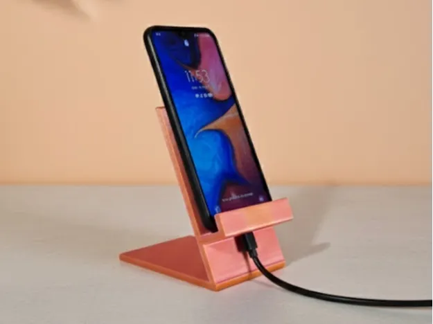 Porte téléphone - style minimaliste