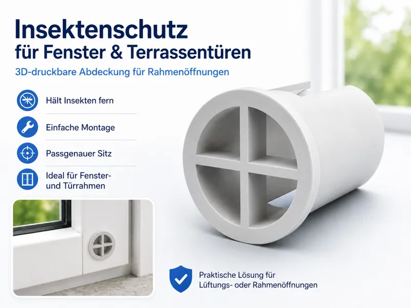 Insektenschutz für Fenster- & Terrassentürrahmen