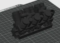 Moteur F1 V6 fidget articulé — photo 2