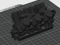 Moteur F1 V6 fidget articulé — photo 1