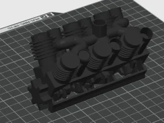 V6 F1 Engine Fugit Toy 