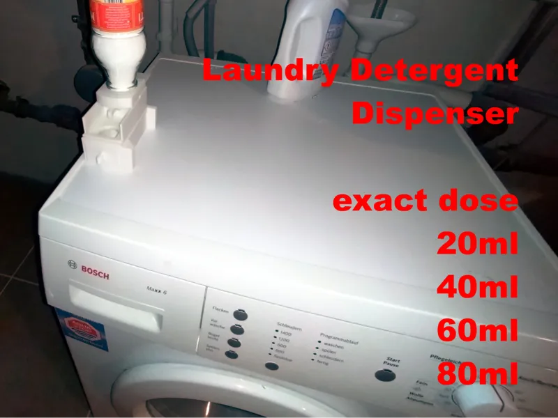 Detergend Powder Dose Dispenser - 20ml steps