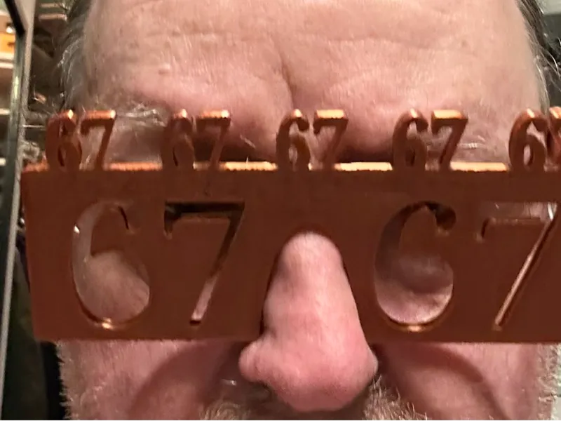 67 GLASSES