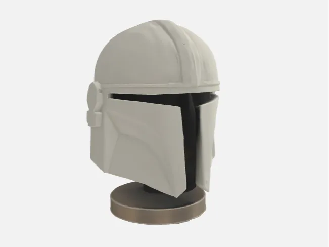 MANDALORIAN HELMET BUST 3D