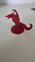 Figurine de dragon rouge — photo 6