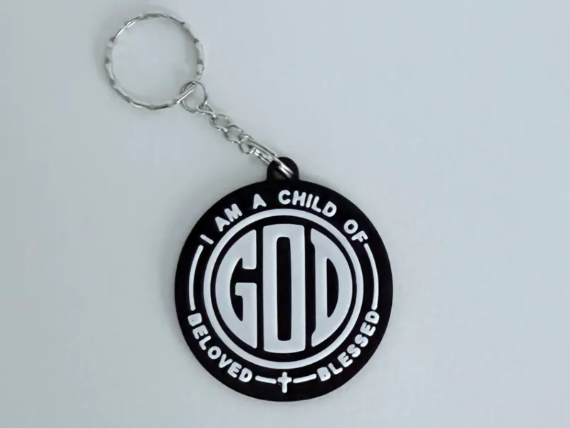 GOD Christian Keychain – “I Am A Child Of God”