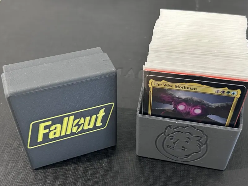 MTG EDH Fallout Deckbox 125+