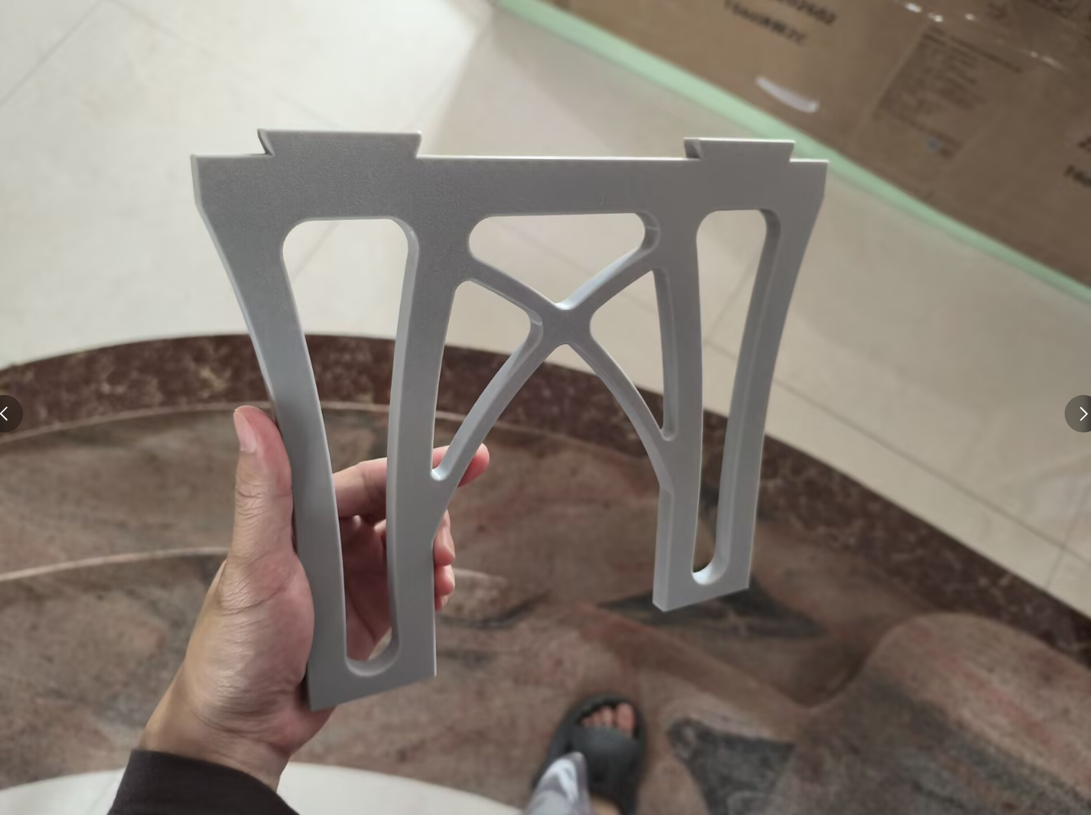 Miniatura 2 do modelo 3D 置物架V1（可上下拼接）