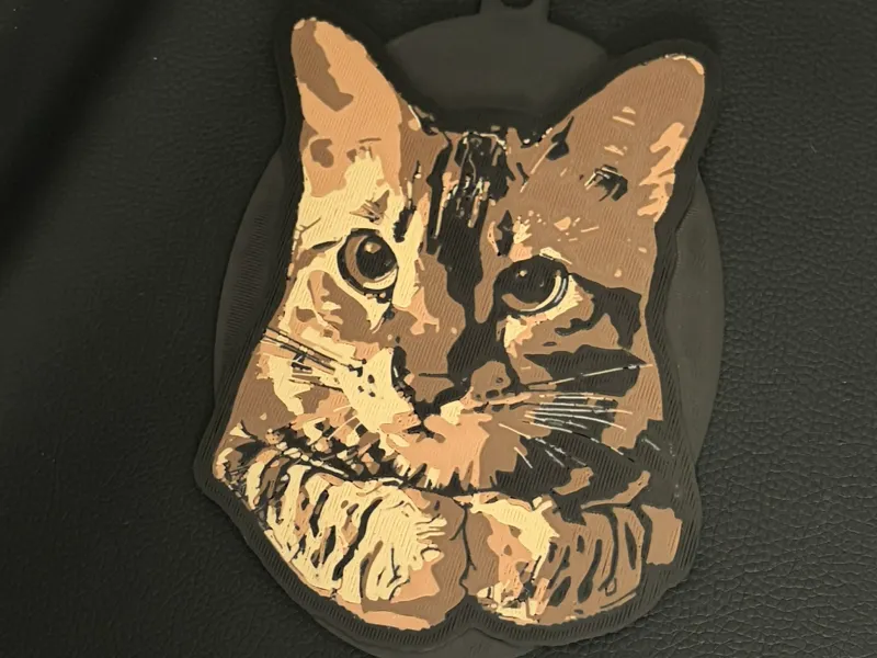 Bengal Katze Wanddekoration