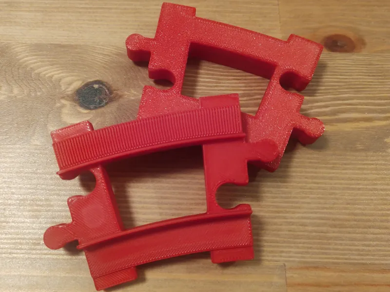 Short rail bend