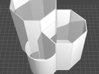 simple desk organiser