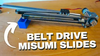 Linear Slide Insert for Misumi Slides (Belt) FTC