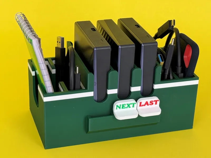 Backup Drives Rack