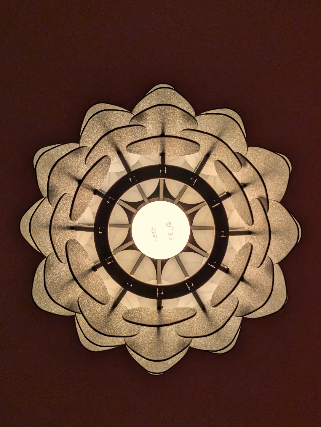 Florahedron V2 - Fully 3D Printable Lamp view 3
