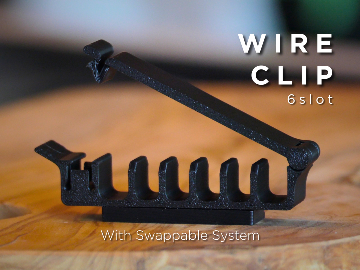 Swap Cable Clip - 6 Slots