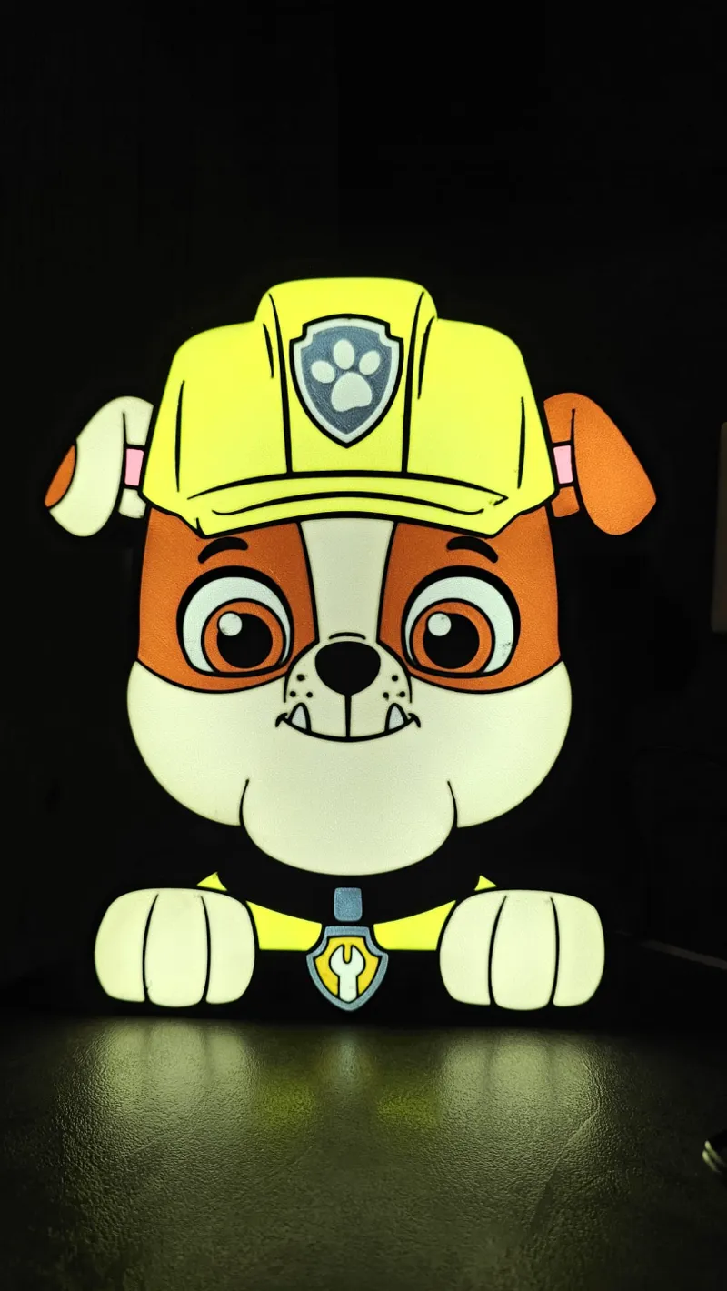 Paw Patrol Rubble Lightbox