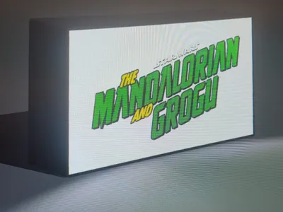Mandalorian light box