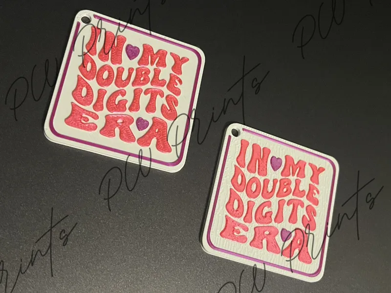 Double Digits Era Keychain