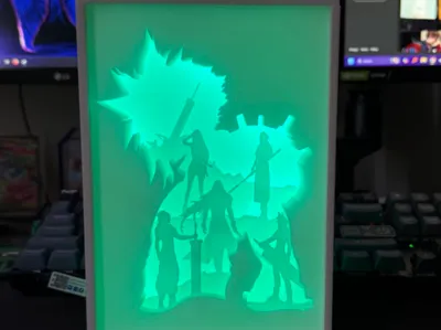 Final Fantasy VII Shadow Box