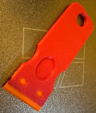 Plastic Razor Blade Handle [Easy Print]