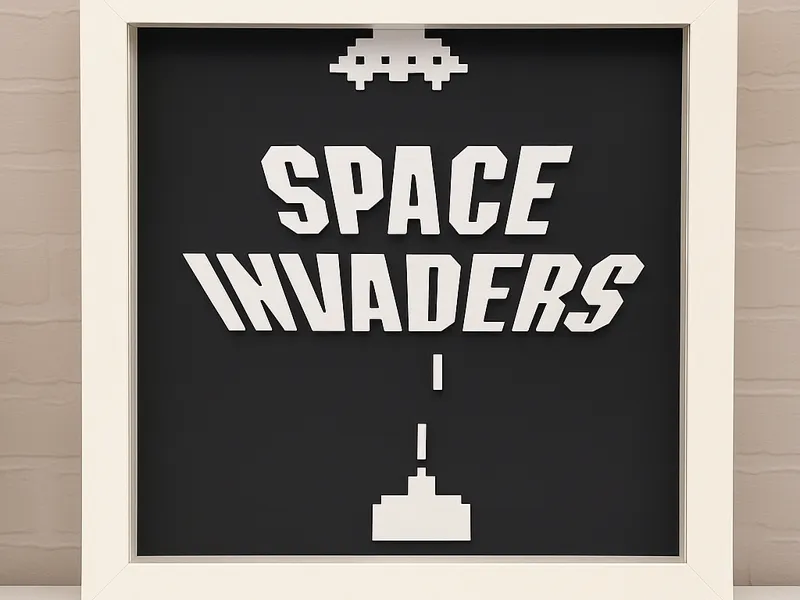 Space Invaders Wall art
