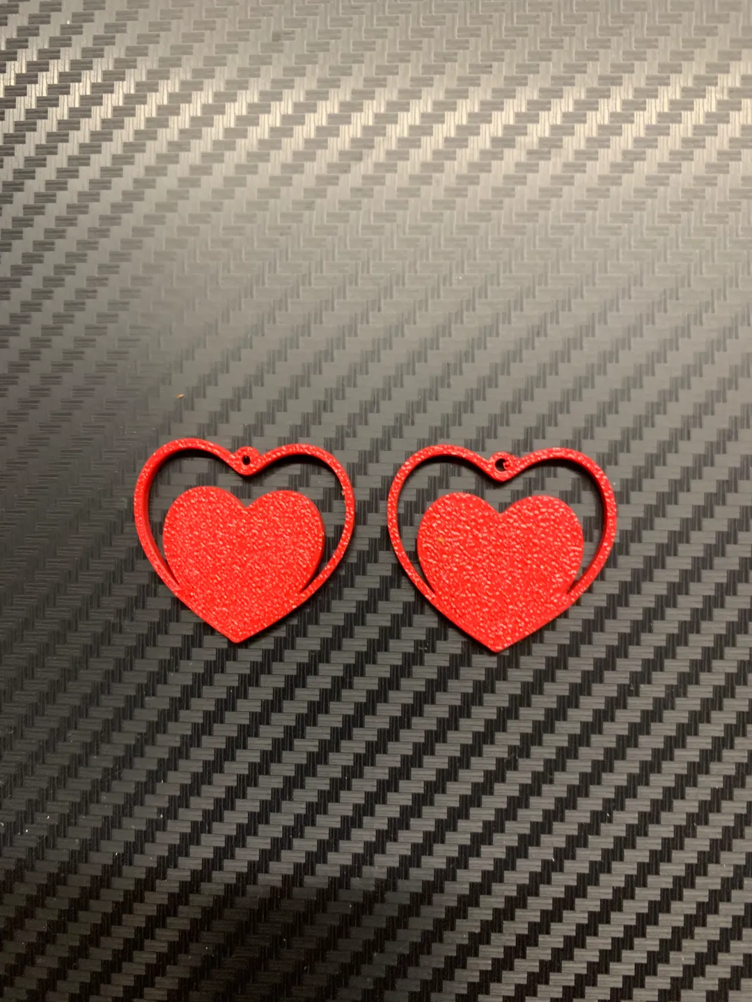 Heart Earrings view 2