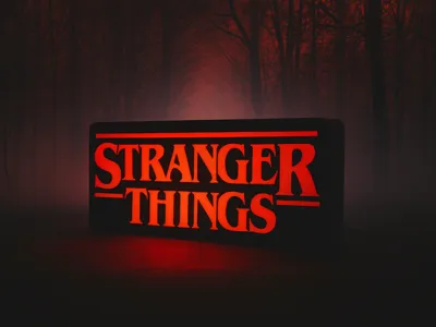 Stranger Things Light Box
