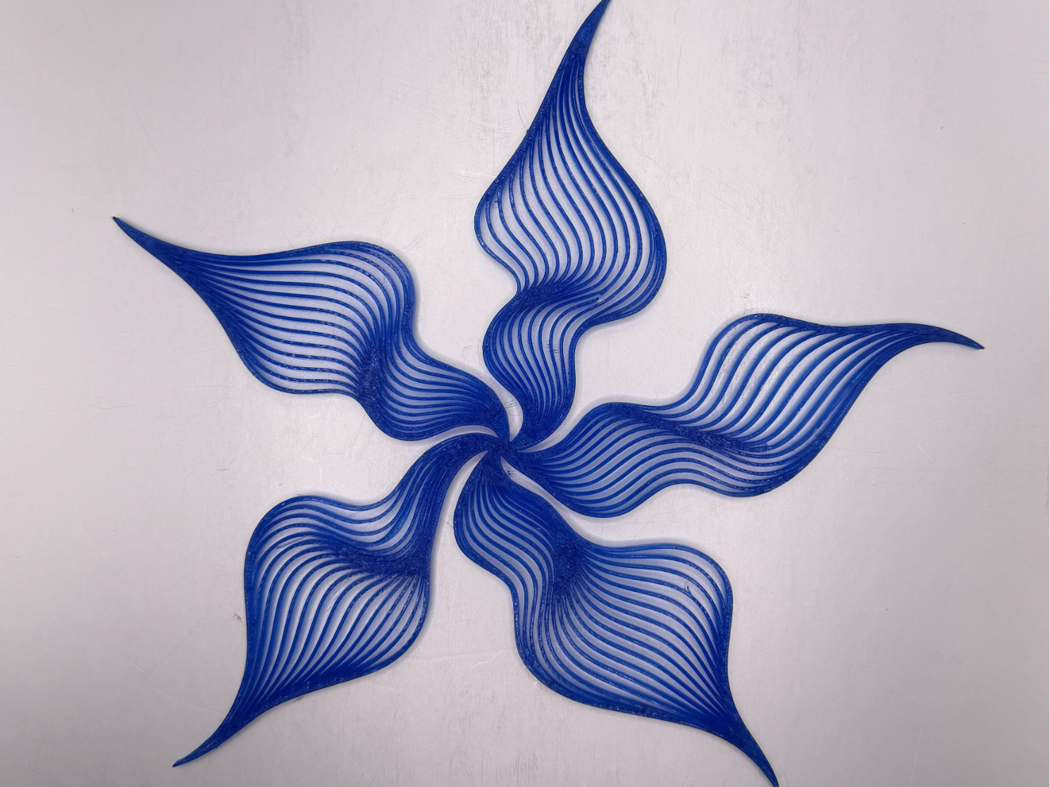 Flow State - Flowing Star Line Art