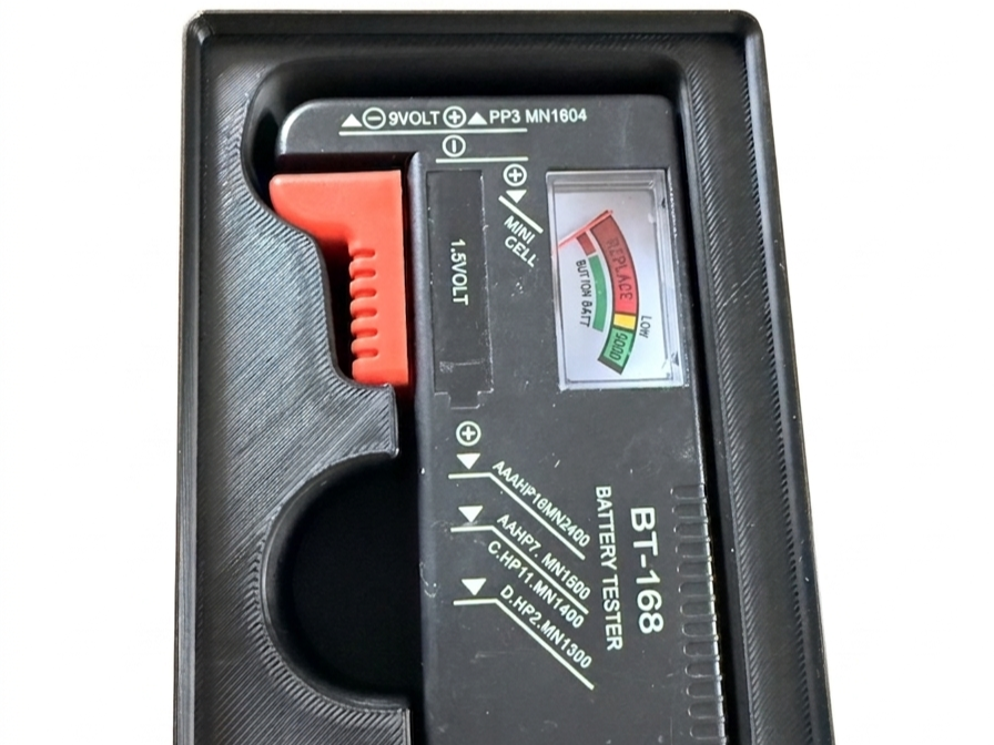 BT-168 Battery Tester - Gridfinity Bin D-FANTIX