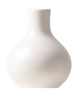 Vase. Thin base, wide base. 