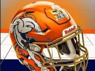 Broncos Helmet