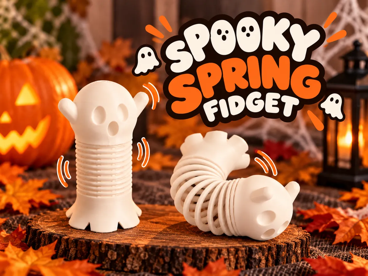 Pip Sem Divertido de Halloween com mola PiP sem AMS sem suporte - Modelo ...