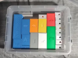 Carcasssonne Storage System