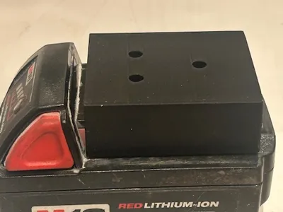 milwaukee m18 battery holder