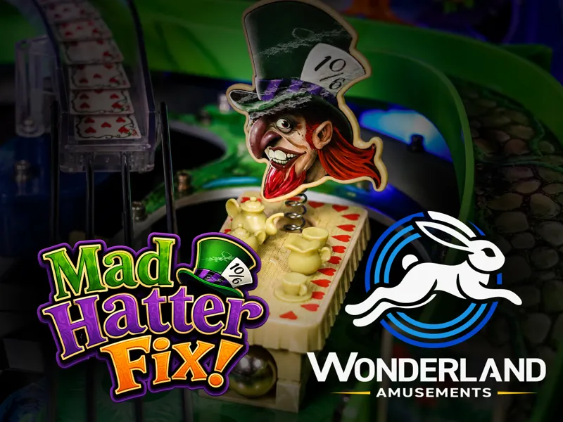 Official Wonderland Amusements Mad Hatter Fix