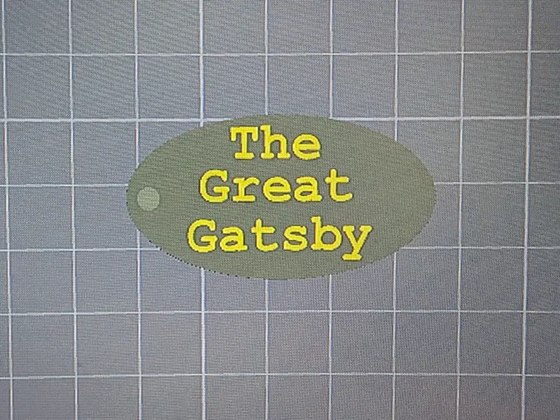 The Great gatsby Keychain