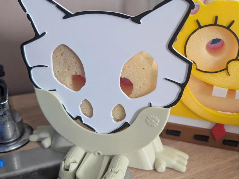 Cubone Scrub Daddy / Mommy mask