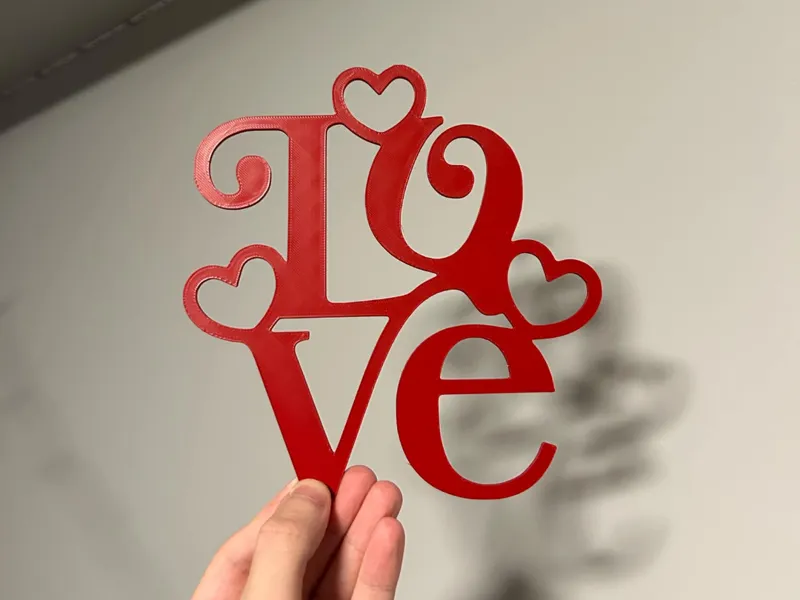 Love art valentine's day gift
