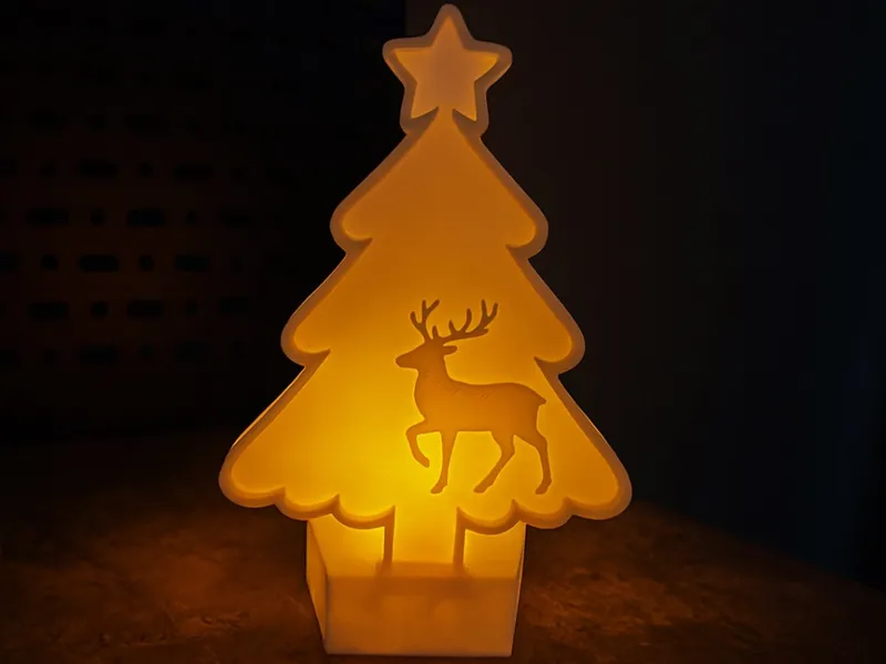 Christmas Tree Tealight Stand
