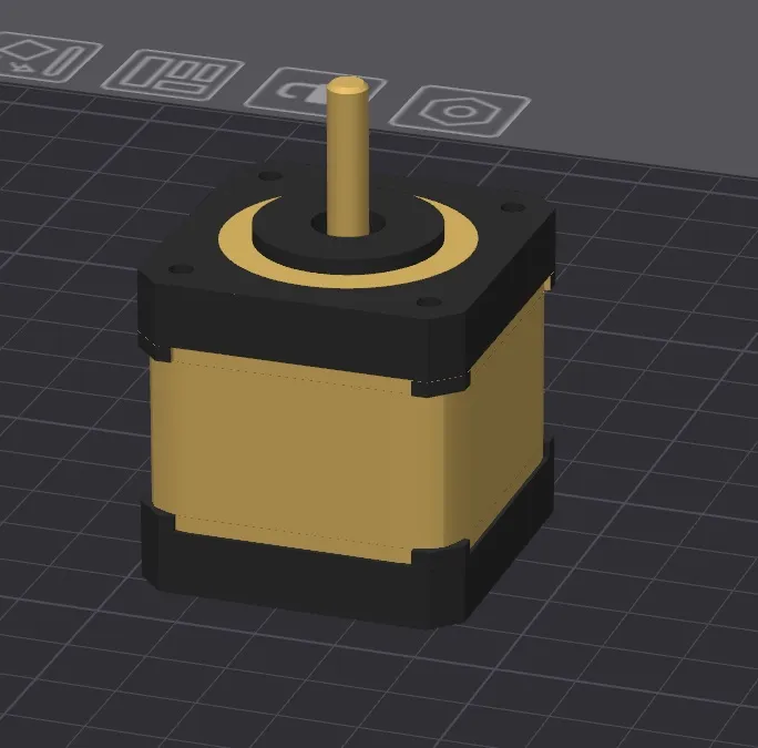Nema17 motor 3d model