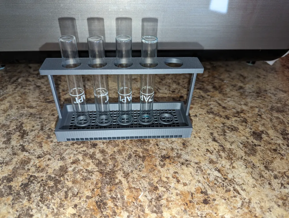 API Test Tube Drying Rack Remixed by Nick MakerWorld