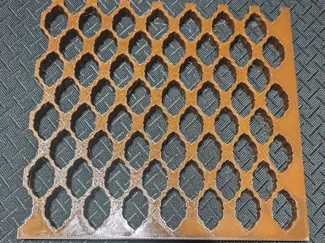 Sansui SP200 Speaker Grill Pattern Template
