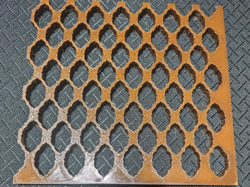 Sansui SP200 Speaker Grill Pattern Template